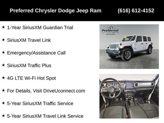 2021 Jeep Wrangler Unlimited Sahara in Grand Haven, MI - Preferred Auto Dealerships