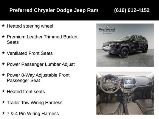 2022 Jeep Cherokee Trailhawk 4x4 in Grand Haven, MI - Preferred Auto Dealerships