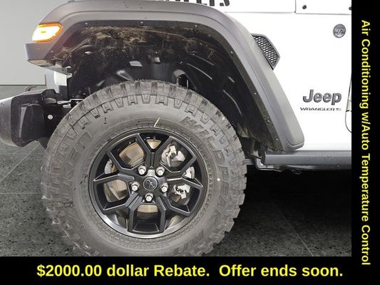 2024 Jeep Wrangler WRANGLER 4-DOOR WILLYS in Grand Haven, MI - Preferred Auto Dealerships