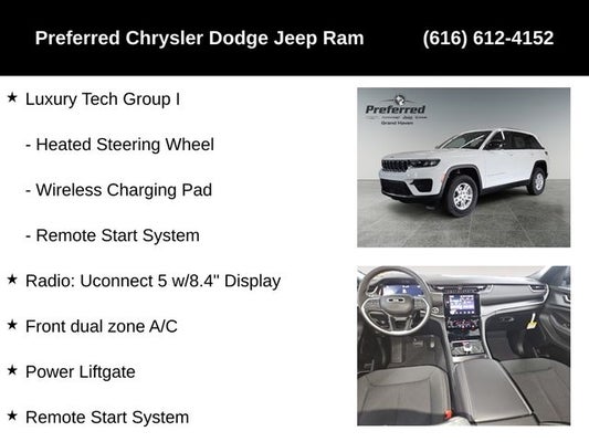 2024 Jeep Grand Cherokee GRAND CHEROKEE LAREDO 4X4 in Grand Haven, MI - Preferred Auto Dealerships