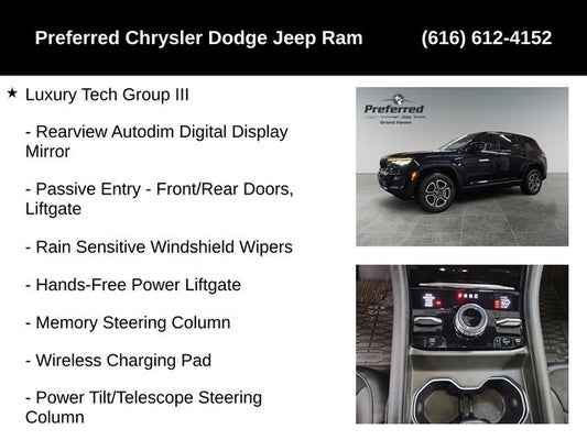 2024 Jeep Grand Cherokee 4xe GRAND CHEROKEE TRAILHAWK 4xe in Grand Haven, MI - Preferred Auto Dealerships