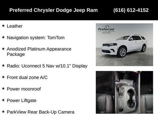 2024 Dodge Durango DURANGO CITADEL AWD in Grand Haven, MI - Preferred Auto Dealerships