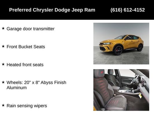 2024 Dodge Hornet DODGE HORNET R/T PLUS EAWD in Grand Haven, MI - Preferred Auto Dealerships