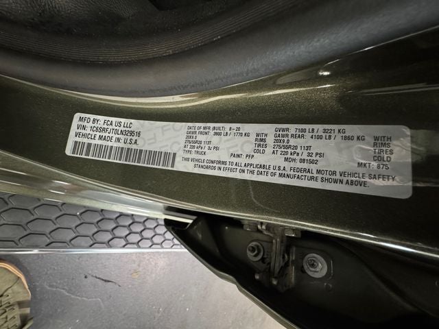 2020 RAM 1500 Laramie
