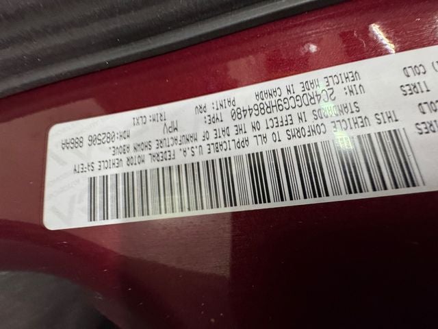 2017 Dodge Grand Caravan SXT