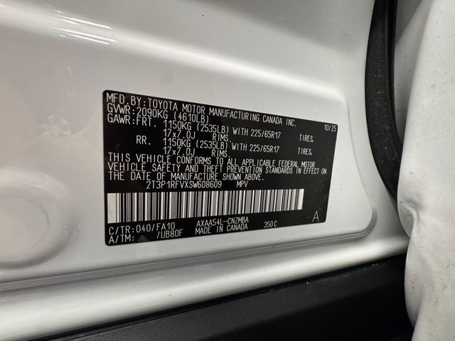 2025 Toyota RAV4 XLE