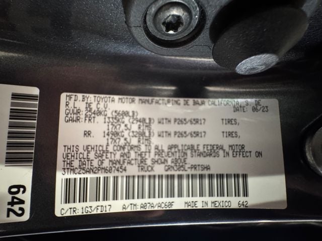 2023 Toyota Tacoma TRD Sport V6