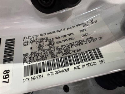 2023 Toyota Tacoma SR V6