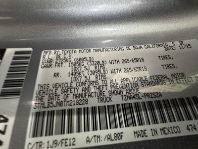 2026 Toyota Tacoma TRD Sport