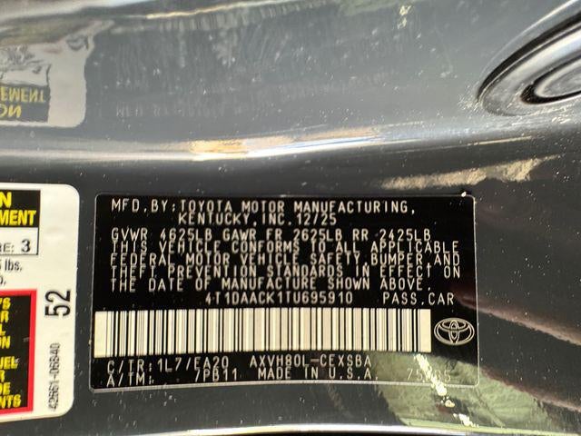 2026 Toyota Camry SE