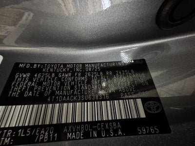 2025 Toyota Camry SE