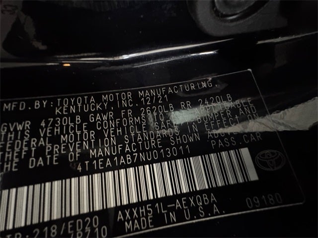 2022 Toyota Avalon Hybrid XSE