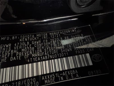 2022 Toyota Avalon Hybrid XSE