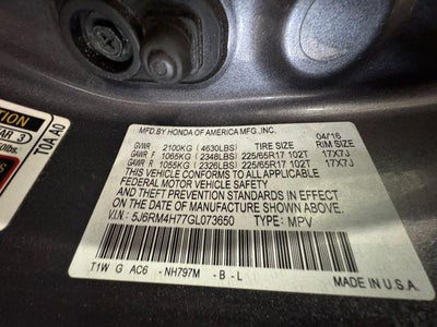 2016 Honda CR-V EX-L