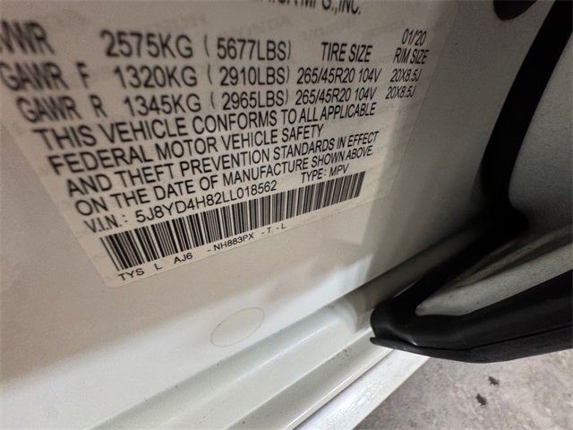 2020 Acura MDX Advance SH-AWD