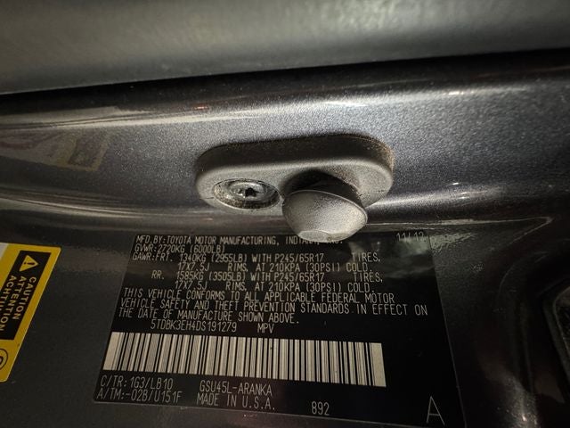 2013 Toyota Highlander SE