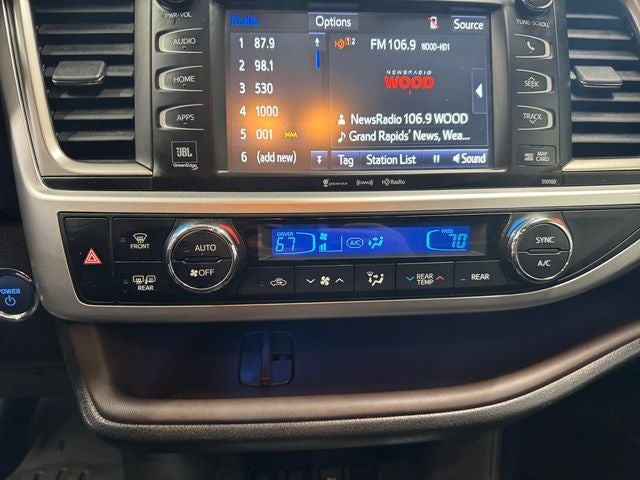 2016 Toyota Highlander Hybrid Limited Platinum