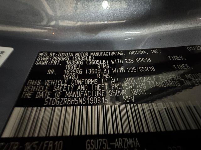 2022 Toyota Highlander XLE