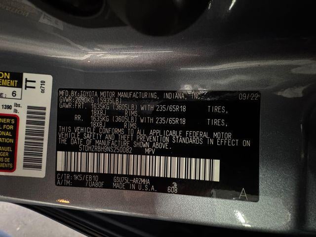 2022 Toyota Highlander XLE