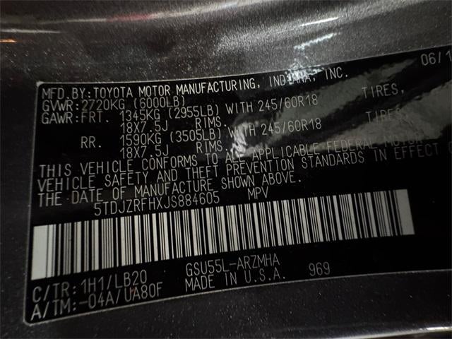 2018 Toyota Highlander XLE