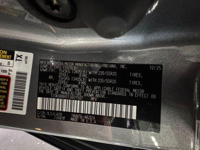 2026 Toyota Highlander Platinum