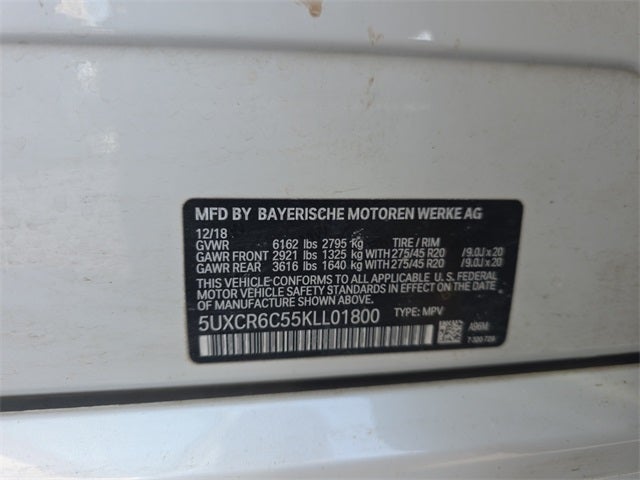 2019 BMW X5 xDrive40i