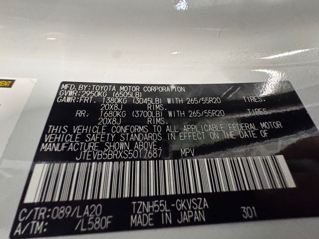 2025 Toyota 4Runner i-FORCE MAX Hybrid Limited