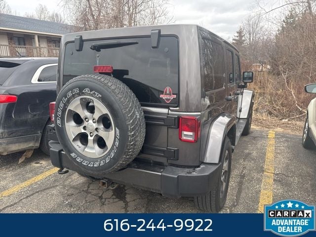 2017 Jeep Wrangler Unlimited Sahara 3.6 Liter V6 4D Automatic 4WD