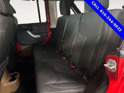 2013 Jeep Wrangler Unlimited Sahara 3.6 Liter V6 4D 4WD Automatic