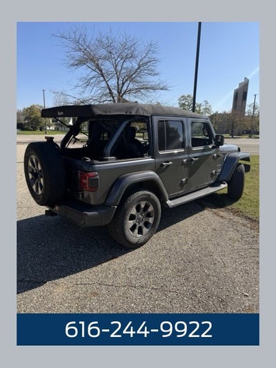 2018 Jeep Wrangler Unlimited Sahara 2.0 Liter 4D Automatic 4WD