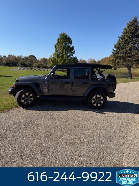 2018 Jeep Wrangler Unlimited Sahara 2.0 Liter 4D Automatic 4WD