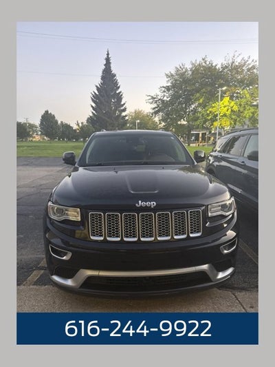 2016 Jeep Grand Cherokee Summit 3.6 Liter 4WD