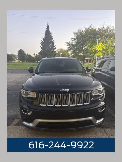 2016 Jeep Grand Cherokee Summit 3.6 Liter 4WD