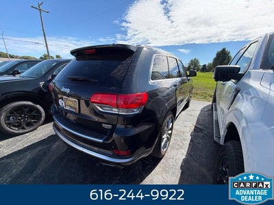 2016 Jeep Grand Cherokee Summit 3.6 Liter 4WD