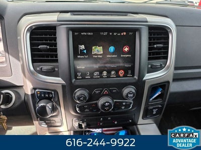 2016 RAM 1500 Outdoorsman 5.7 Liter V8 Hemi Crew Cab 4WD