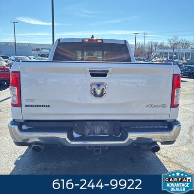 2019 RAM 1500 Big Horn/Lone Star 5.7 Liter V8 Hemi Crew Cab 4WD