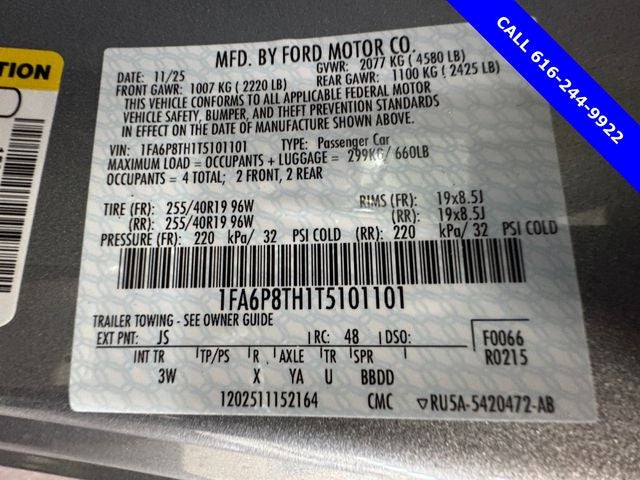 2026 Ford Mustang EcoBoost Premium