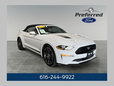 2021 Ford Mustang EcoBoost Premium 2.3 Liter EcoBoost Turboharged 2D Convertible