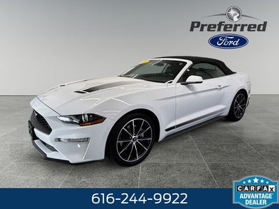 2021 Ford Mustang EcoBoost Premium 2.3 Liter EcoBoost Turboharged 2D Convertible