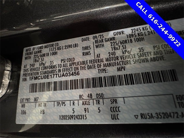 2026 Ford Escape Plug-In Hybrid Base