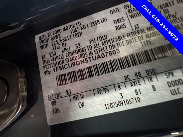 2026 Ford Escape Active