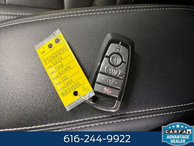 2022 Ford Escape SEL 1.5 Liter EcoBoost AWD