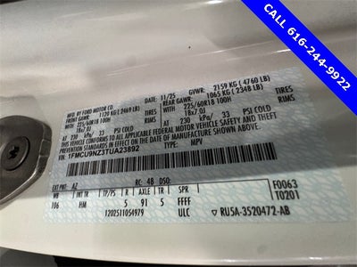 2026 Ford Escape Hybrid ST-Line Select