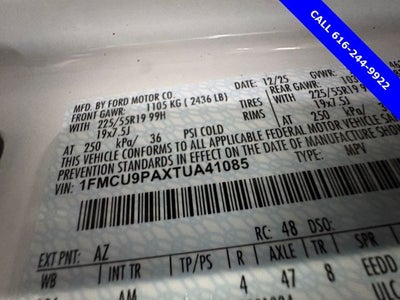 2026 Ford Escape ST-Line Elite