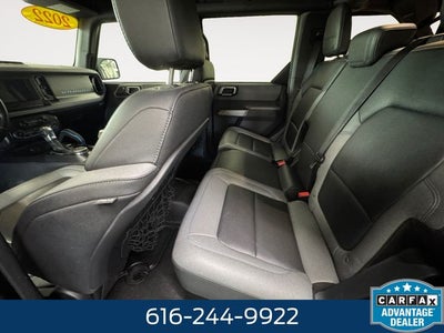 2022 Ford Bronco Black Diamond 2.7 Liter V6 EcoBoost Automatic 4WD