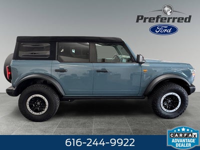 2023 Ford Bronco Badlands 2.7 Liter V6 EcoBoost 4D Automatic 4WD