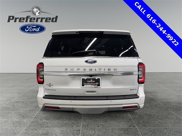 2022 Ford Expedition Max Platinum 3.5 Liter V6 EcoBoost Turbocharged 4WD