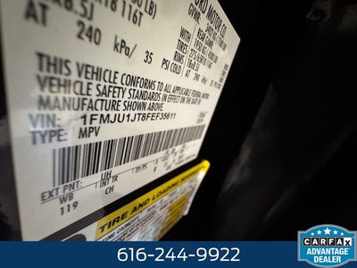 2015 Ford Expedition XLT 3.5 Liter V6 4WD