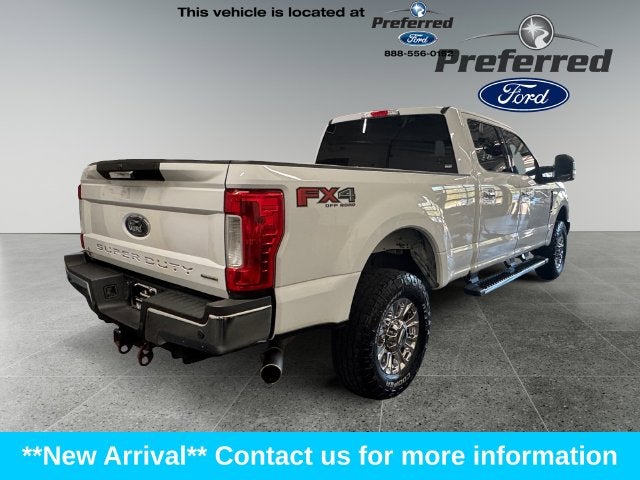 2018 Ford F-250SD XLT 6.2 Liter V8 Crew Cab 4WD