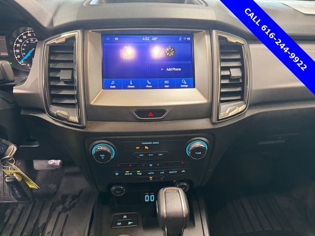 2021 Ford Ranger XLT 2.3 Liter EcoBoost Turbocharged Super Cab 4WD